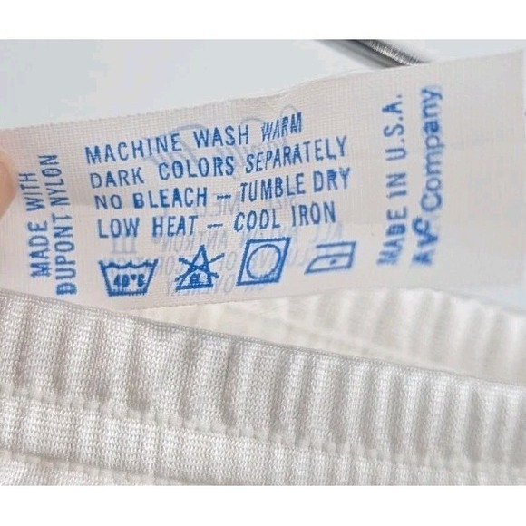 Vintage Vanity White Satin Lace Long Shorts Size M/L Victorian Loungewear - Picture 4 of 7